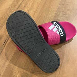 Girls adidas slides